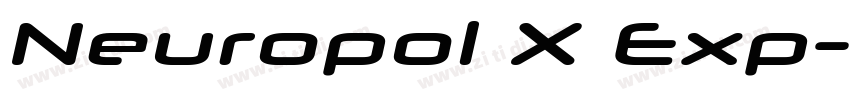 Neuropol X Exp字体转换